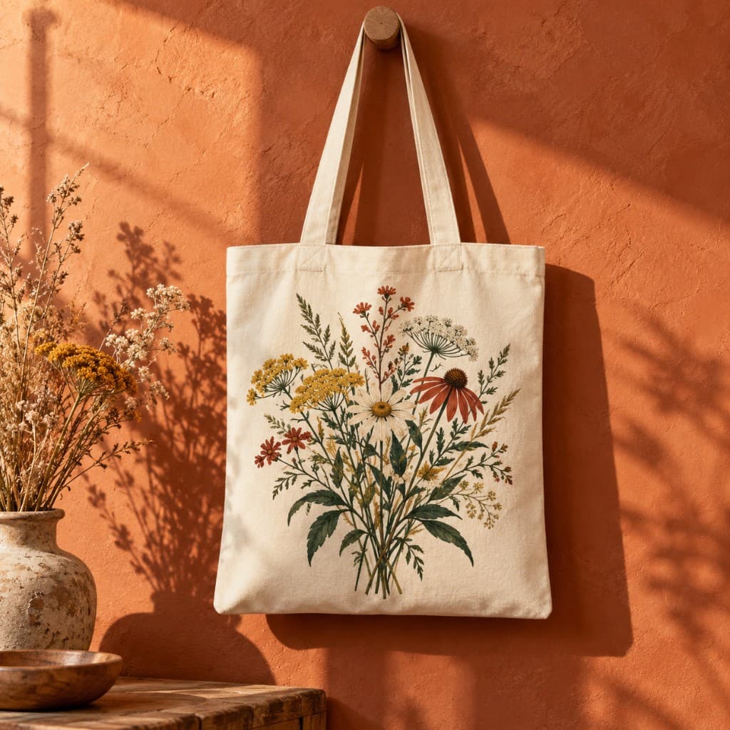 Custom Tote Bags customized example