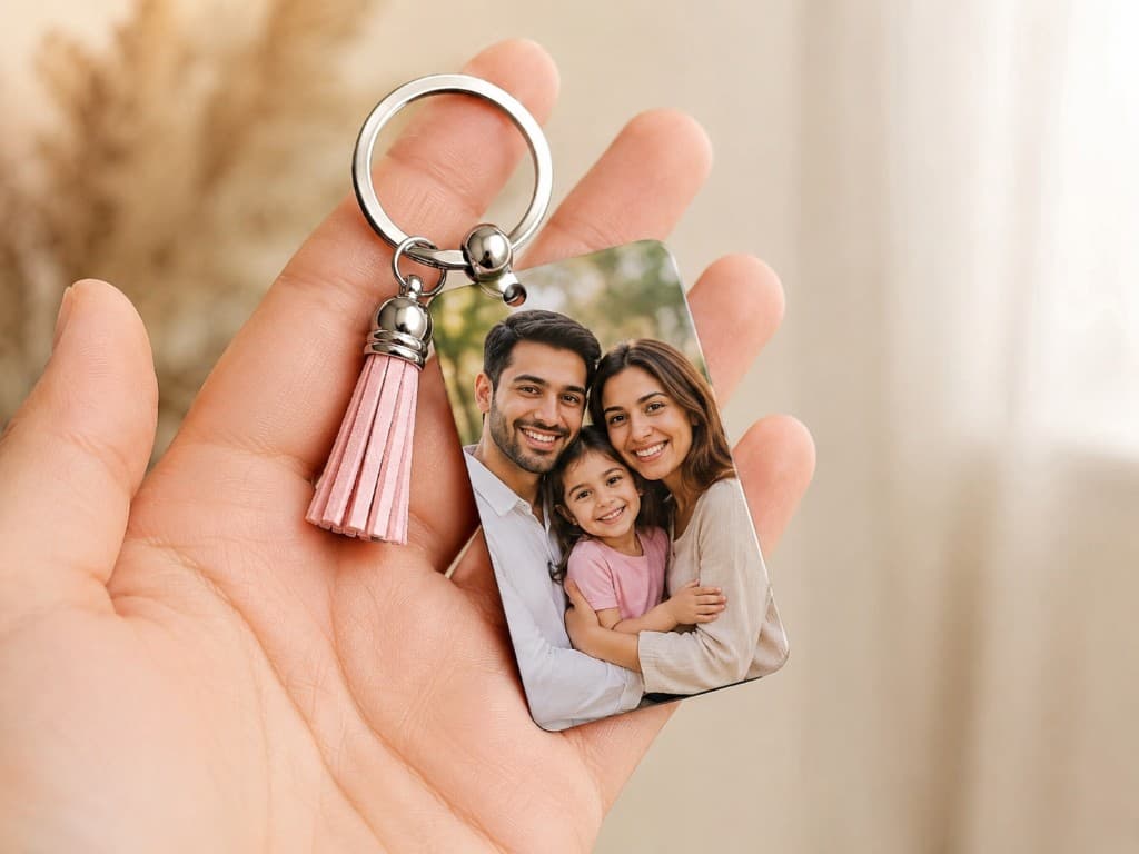 Customized sublimation keychain
